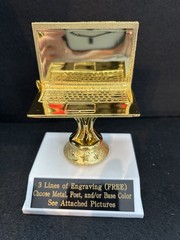 5″ Tall Laptop Computer Trophy (please Look At All Pictures)