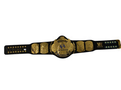 Hulk Hogan Signed Autographed WWE World Champion Belt Fanatics Authentic